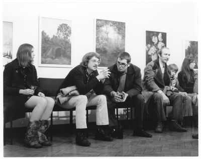 20 Jahre Kunstgemeinschaft die planke, Museum Mönchengladbach 1973, Foto: Unbenannt, Archiv Museum Abteiberg