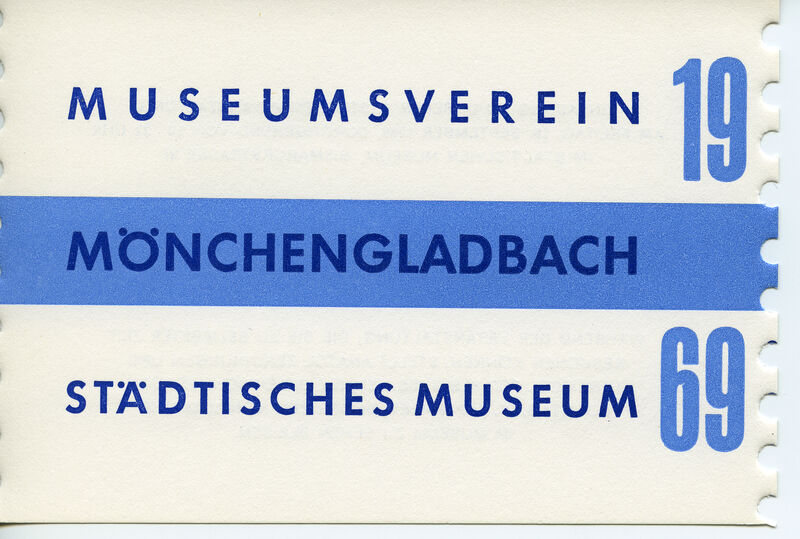 Einladungskarte ANATOL (Vorderseite), 1969