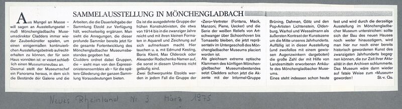 Neues Rheinland, Nr. 3, März 1975