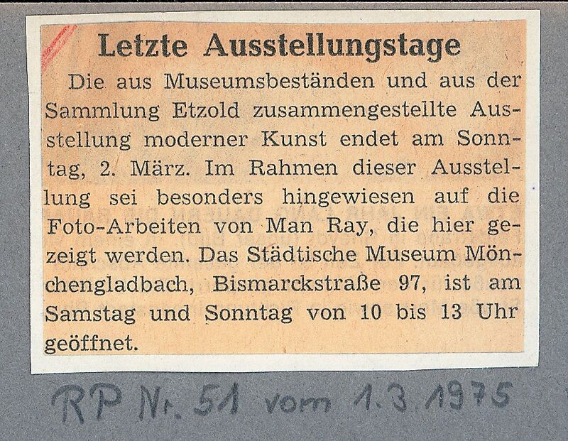 Rheinische Post, 1.3.1975