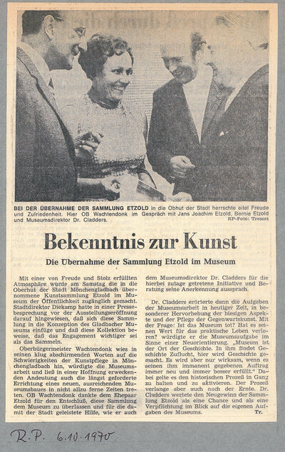 Rheinische Post, 6.10.1970