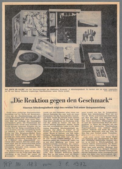 Rheinische Post, 9.8.1972