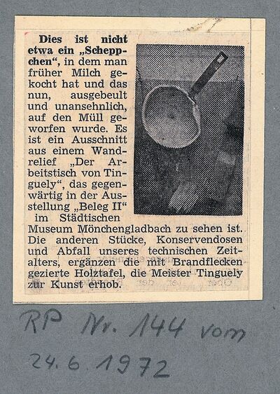 Rheinische Post, 24.6.1972