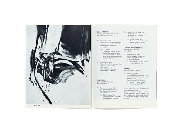 Kassettenkatalog BELEG. Kunstwerke der zweiten Hälfte des 20. Jahrhunderts aus dem Besitz der Stadt Mönchengladbach, 1968