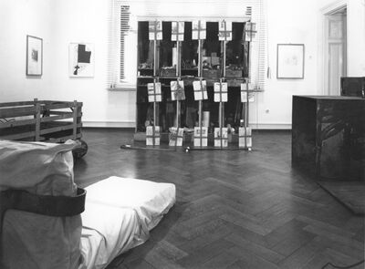BEUYS, Museum Mönchengladbach 1967, Raum VII, Foto: Ruth Kaiser, Archiv Museum Abteiberg, © Joseph Beuys Estate / VG Bild-Kunst, Bonn 2024