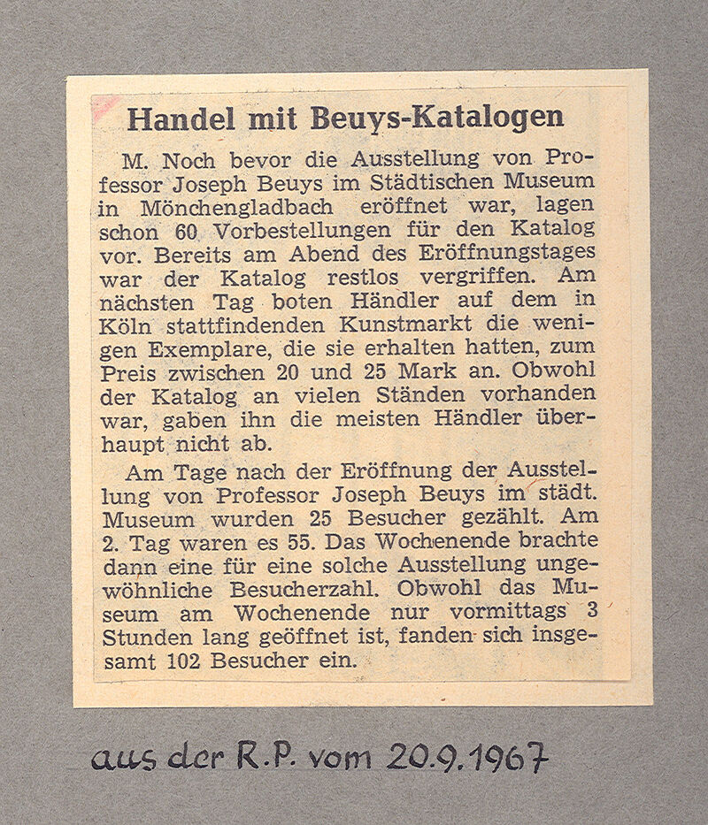 Rheinische Post, 20.9.1967