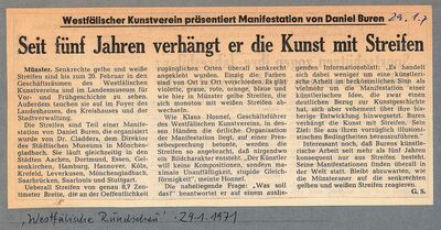 Westfälische Rundschau, 29.1.1971