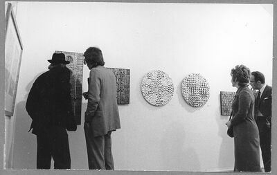 die planke, Museum Mönchengladbach 1971, Foto: Albert Weber, Archiv Museum Abteiberg