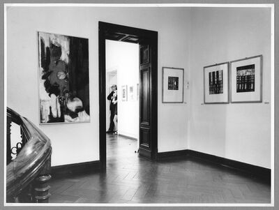 die planke, Museum Mönchengladbach 1971, Foto: Ruth Kaiser, Archiv Museum Abteiberg