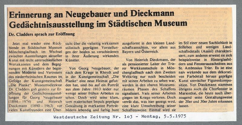 Westdeutsche Zeitung, 5.5.1975