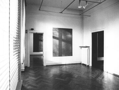 GERHARD RICHTER. Graue Bilder, Museum Mönchengladbach 1974/75, Raum IX, Foto: Archiv Museum Abteiberg, © Gerhard Richter 2022 (05102022).