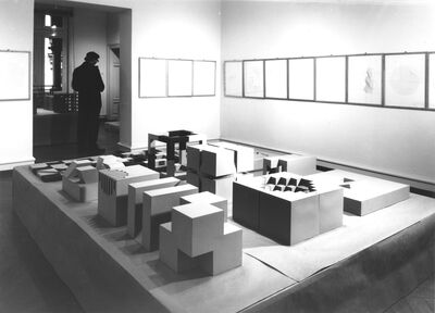 HEERICH, Museum Mönchengladbach 1967, Raum VIII, Foto: Ruth Kaiser, Archiv Museum Abteiberg, VG Bild-Kunst, Bonn 2022