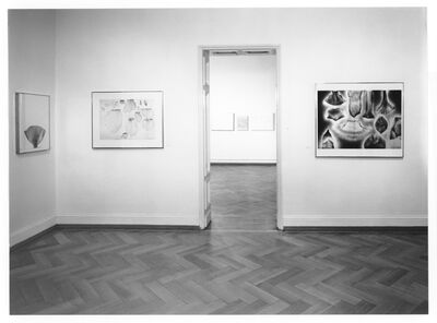 Heinz Mack. Handzeichnungen 1954 - 1974, Museum Mönchengladbach 1974, Raum VI, Foto: Ruth Kaiser, Archiv Museum Abteiberg, © VG Bild-Kunst, Bonn 2022