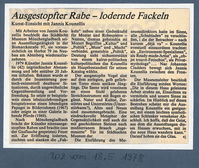 Westdeutsche Zeitung, 18.5.1978