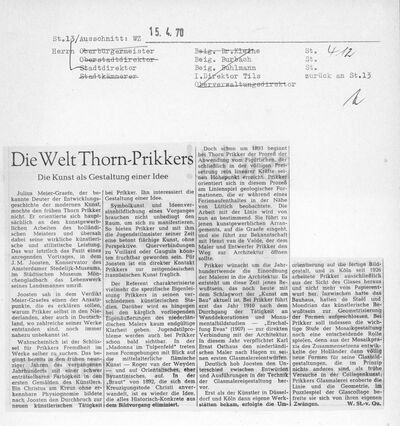 Westdeutsche Zeitung, 15.4.1970