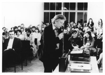 John Cage, Ausstellung und Konzert