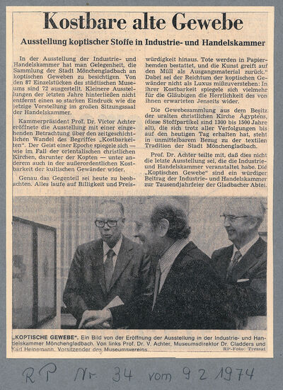 Rheinische Post, 9.2.1974