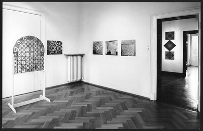Kunstgemeinschaft die planke und Gäste der planke, Museum Mönchengladbach 1978, Raum VI, Foto: Ruth Kaiser, Archiv Museum Abteiberg