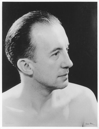 Man Ray, Porträt Paul Eluard (vor 1934/1959), Fotografie, Museum Abteiberg
