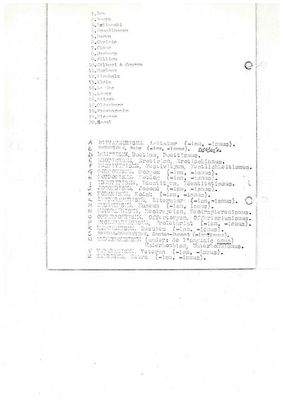 J & J, Vorlage für Text Kassettenkatalog, Januar 1974, masch., Archiv Museum Abteiberg