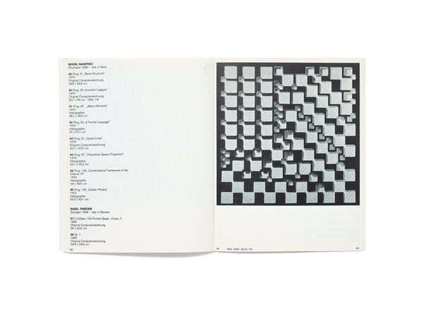 Kassettenkatalog PROGRAMM ZUFALL SYSTEM, 1973