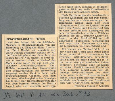 Die Welt, 20.6.1973