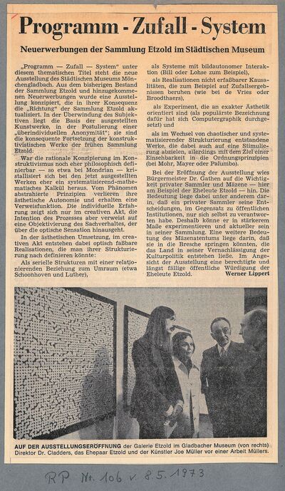 Rheinische Post, 8.5.1973