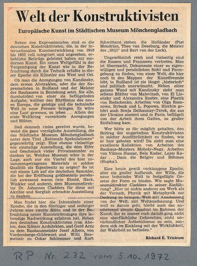 Rheinische Post, 5.10.1972