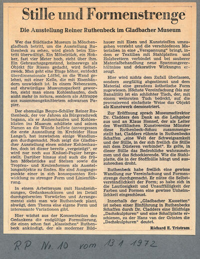 Rheinische Post, 13.1.1972