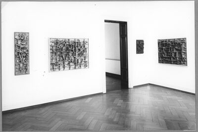 SCHOONHOVEN, Museum Mönchengladbach 1972, Foto: Ruth Kaiser, Archiv Museum Abteiberg, © VG Bild-Kunst, Bonn 2024