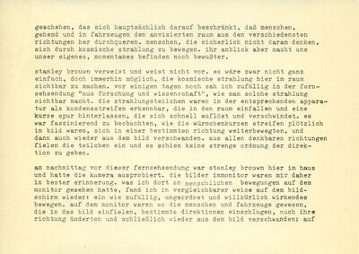Johannes Cladders, Eröffnungsrede STANLEY BROUWN, Museum Mönchengladbach 1970, S. 4, Archiv Museum Abteiberg