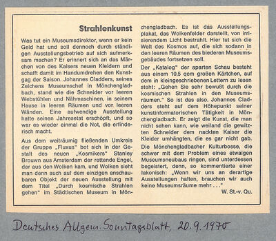 Deutsches Allgemeines Sonntagsblatt, 20.9.1970
