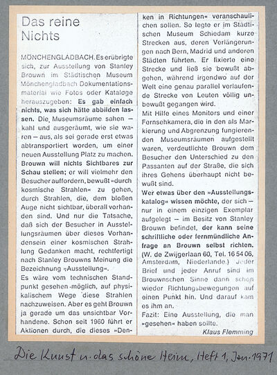 Die Kunst und das schöne Heim, Heft 1, Jan. 1971
