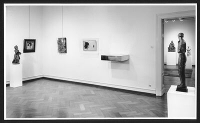 Zeit ohne Zeit, Museum Mönchengladbach 1969, Ausstellungsansicht, Foto: Unbekannt, Archiv Museum Abteiberg, © VG Bild-Kunst, Bonn 2022
